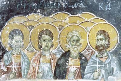 St martyrs Agapius Puplius Timolaus Romilus Alexandrus Alexandrus Dionisius and Dionisius