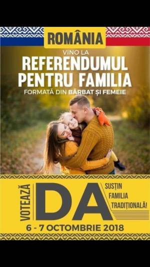 Romania Referendum Family