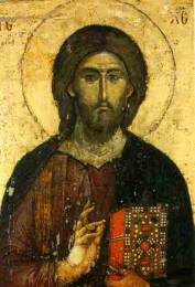 Isus Hristos-Spasitel Hilendar kraya na 13 vek