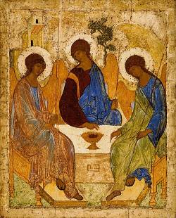 Hospitality of Abraham St Andrey Rublev