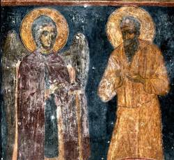 St Pachomius the Great and the Angel
