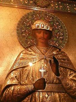 св. цар Борис, икона от параклиса
