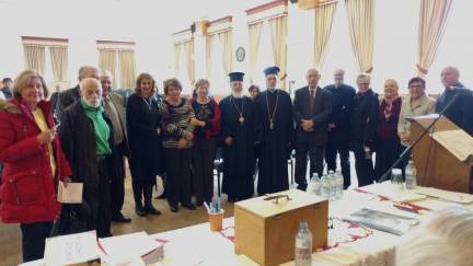 New Elected Church Committee with Metropolitan Joseph January 28 2018