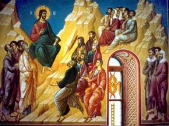Sermon on the Mount Beatitudes Icon