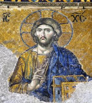Christ Pantocrator Agia Sophia