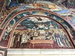 Rila monastery frescoes