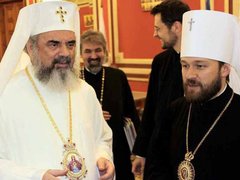 Патриарх Даниил и Иларион Алфеев