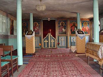 храмът Св. Петка на манастира в с. Копривец